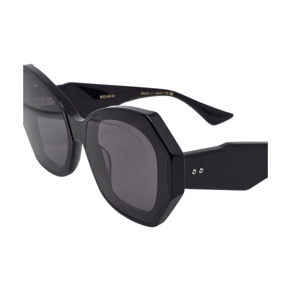 DITA Black Hexagonal DITA Sunglasses - Picture 1 of 7